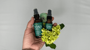 clear skin toner by Sloane Marley Organic Skin Care Line - TONA https://sloanemarley.com/face